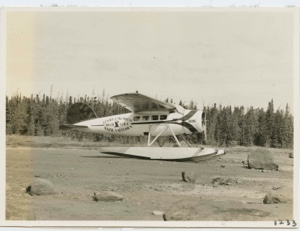 Image: Viking (seaplane) on beach at station